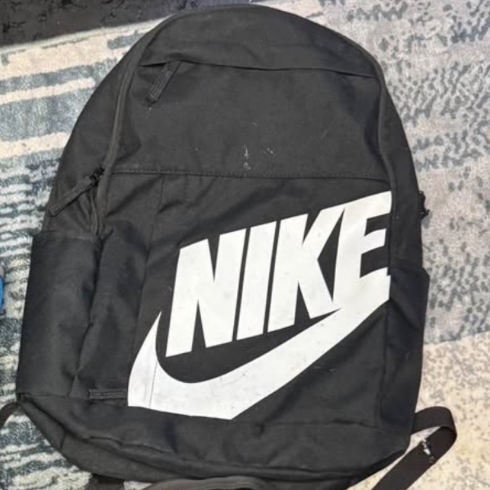 Nike Black and White Men's Backpack
